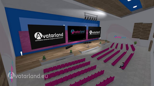 AVATARLAND Island 3D powered by Virbela - Auditorium