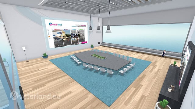 AVATARLAND Island 3D powered by Virbela - Boardroom Large