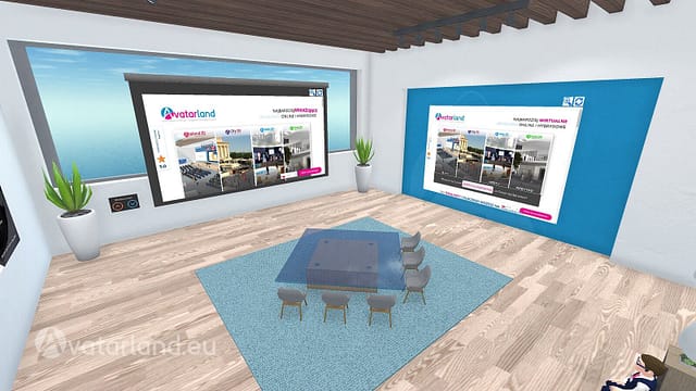 AVATARLAND Island 3D powered by Virbela - Boardroom Small