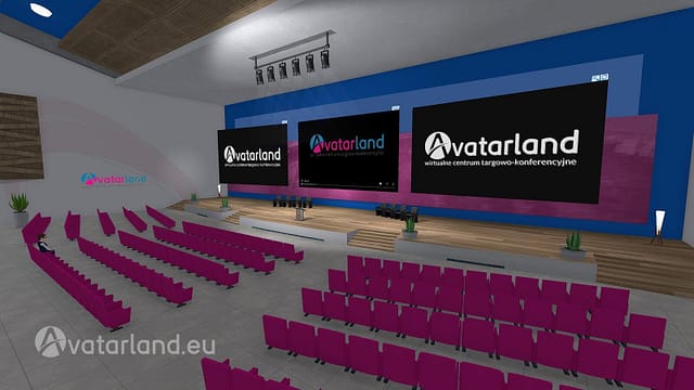 AVATARLAND Island 3D powered by Virbela - Auditorium