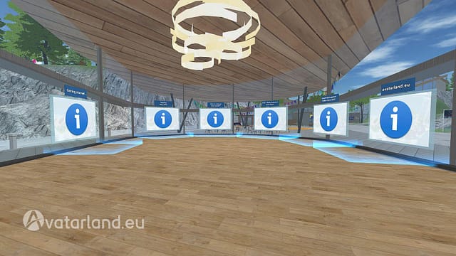 AVATARLAND Island 3D powered by Virbela - Info Center